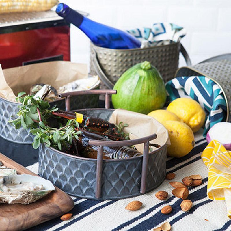 Retro Vintage Food Basket - Image 4