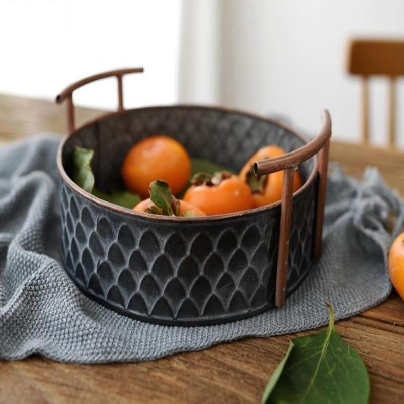 Retro Vintage Food Basket