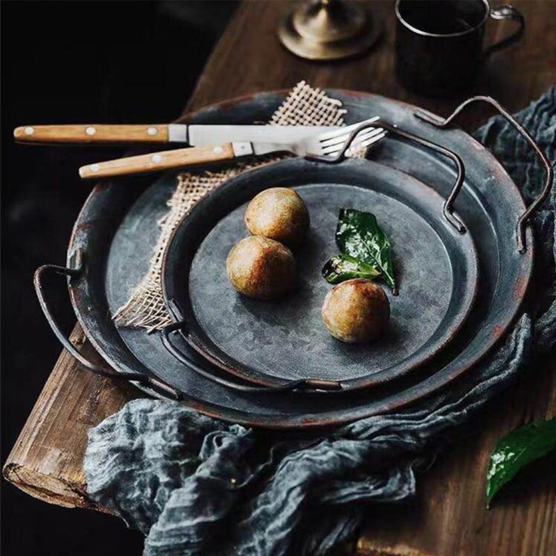 Retro Vintage Metal Plates