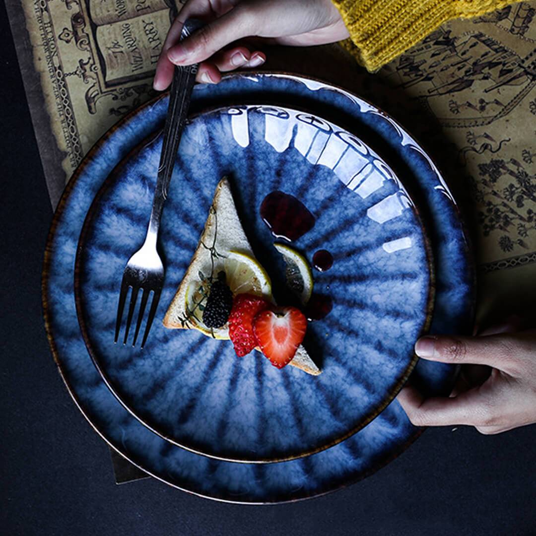 Ceramic Round Western Food Plate