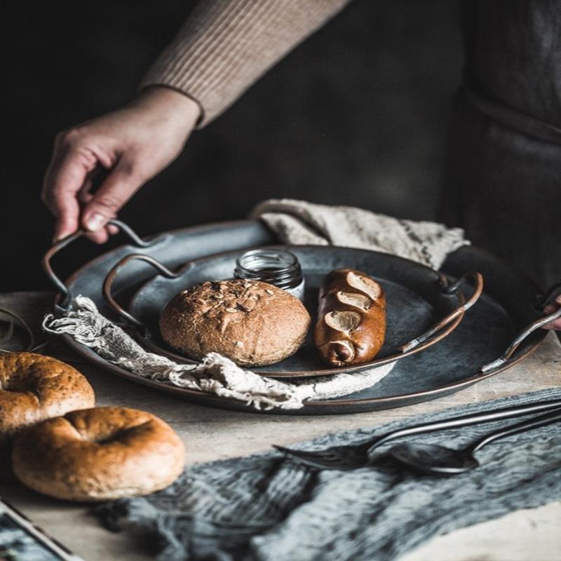 Retro Vintage Metal Plates - Image 9